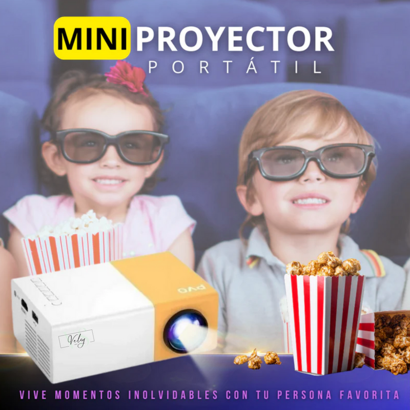 Mini Proyector Portátil Pro™